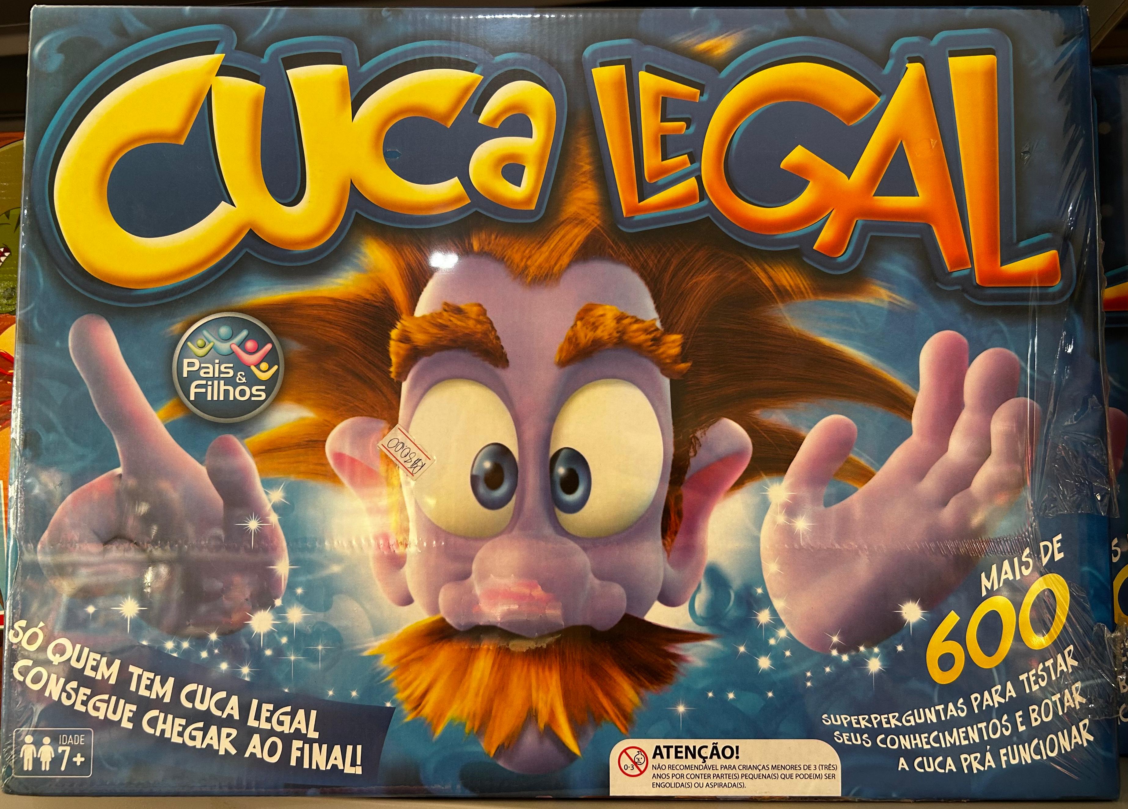 Jogo Tabuleiro CucaLegal