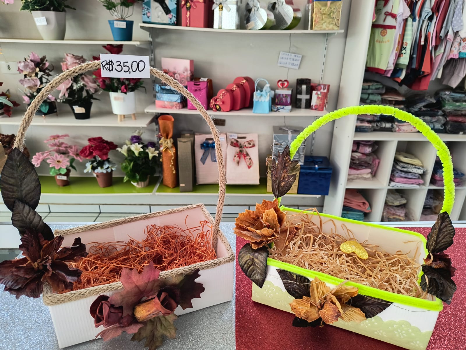 Cesta Decorada 30x20